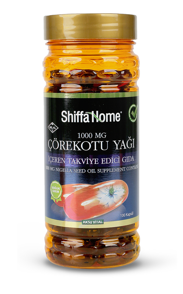 Aksu Vital - Çörekotu Yağı Softjel- 1000 mg