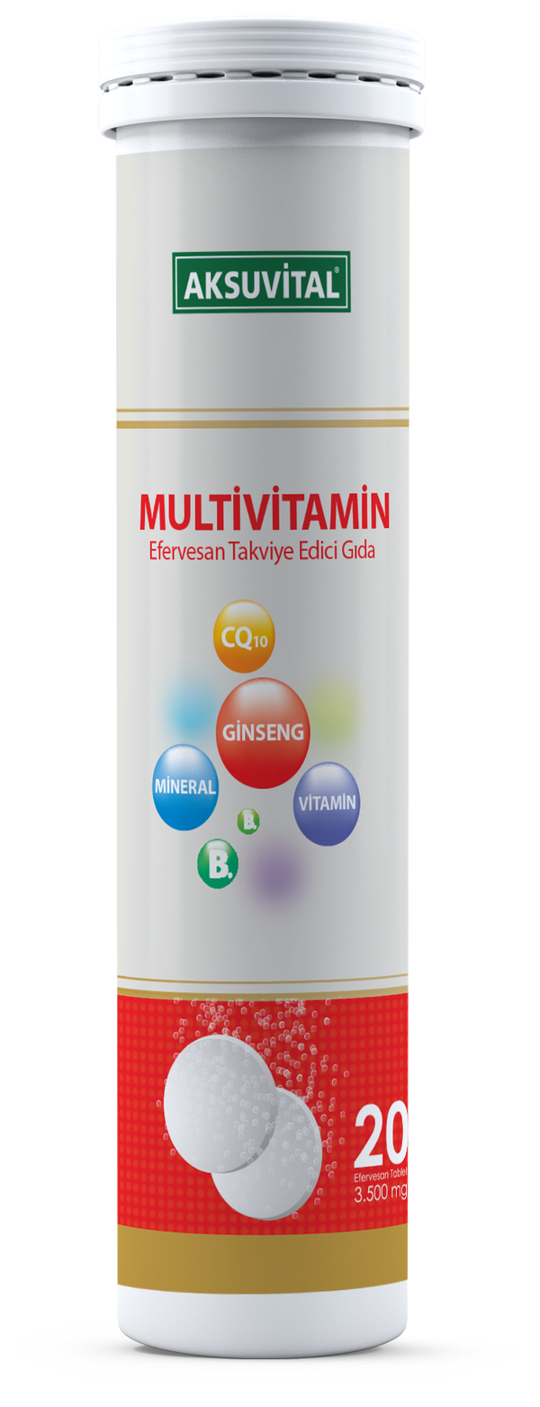 Aksu Vital - Multivitamin Efervesan