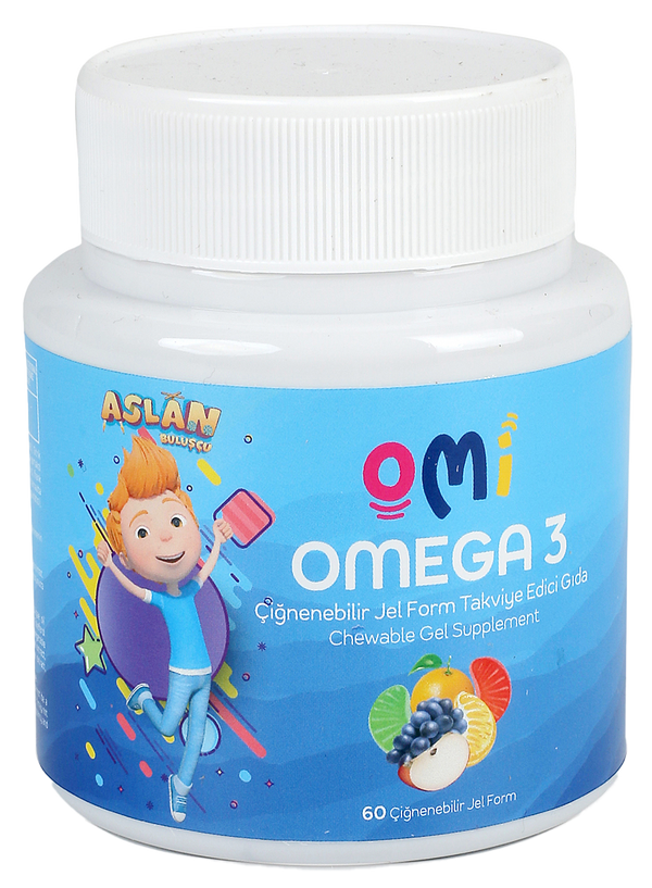 Aksu Vital - OMİ OMEGA-3 60 ÇİĞNENEBİLİR JEL FORM